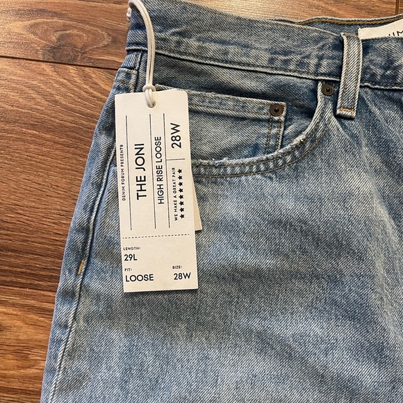 NWT denim forum Joni jeans size 28 - Picture 1 of 2